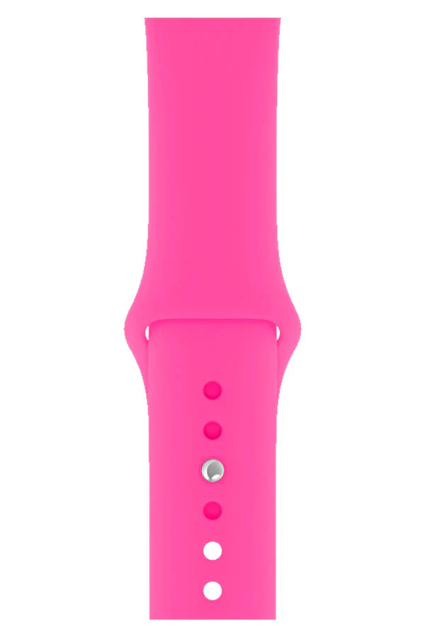 Curea Ceas Apple Watch Silicon Clasic Candy Pink - WATCHERS