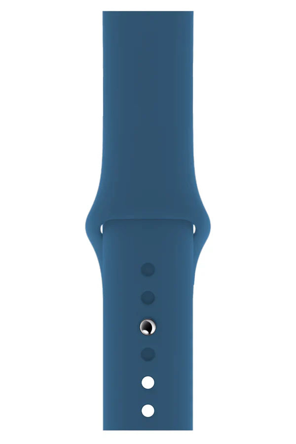 Curea Ceas Apple Watch Silicon Clasic Denim Blue - WATCHERS