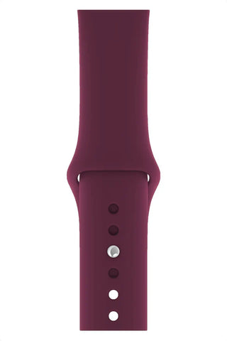 Curea Ceas Apple Watch Silicon Clasic Plum - WATCHERS