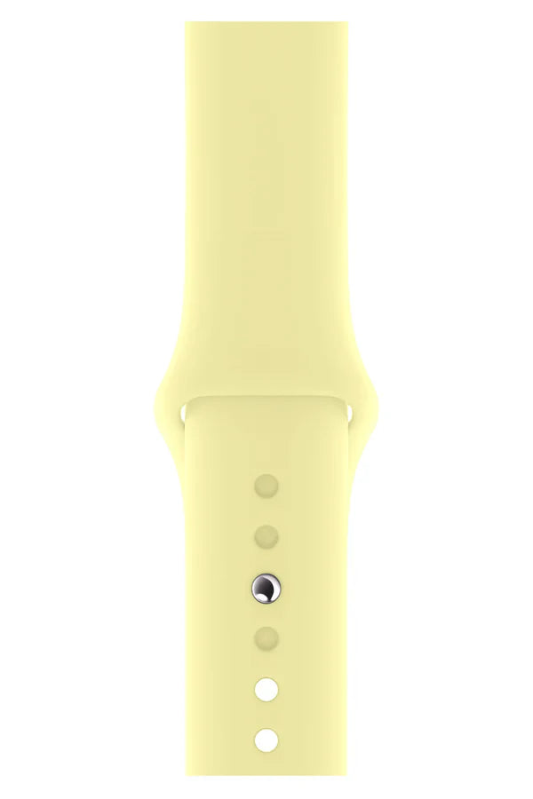 Curea Ceas Apple Watch Silicon Clasic Cosmic Yellow - WATCHERS
