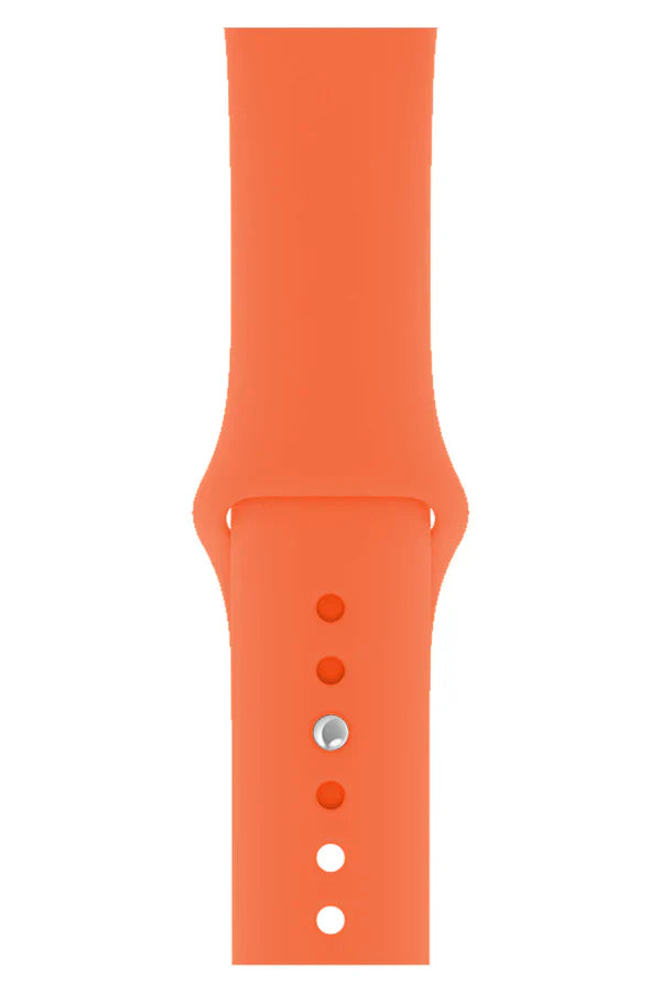 Curea Ceas Apple Watch Silicon Clasic Orange - WATCHERS