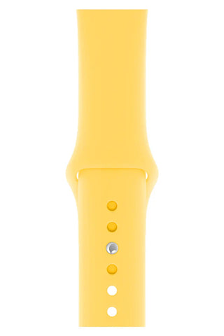 Curea Ceas Apple Watch Silicon Clasic Pastel Yellow - WATCHERS