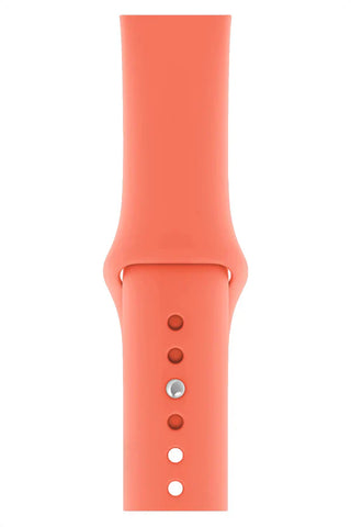 Curea Ceas Apple Watch Silicon Clasic Powder Orange - WATCHERS