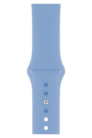 Curea Ceas Apple Watch Silicon Clasic Retro Blue - WATCHERS