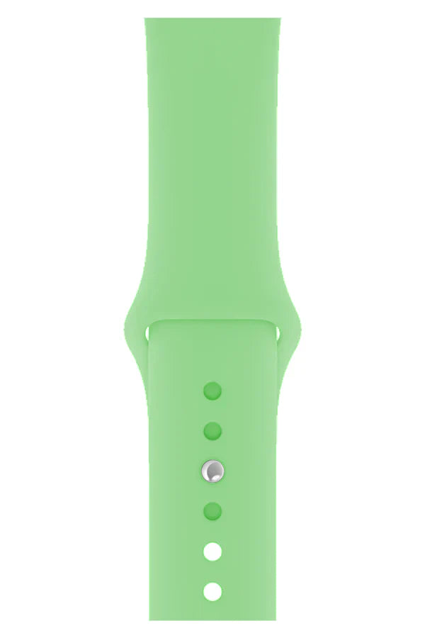 Curea Ceas Apple Watch Silicon Clasic Stone Green - WATCHERS