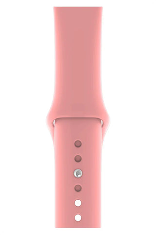 Curea Ceas Apple Watch Silicon Clasic Carnation Pink - WATCHERS