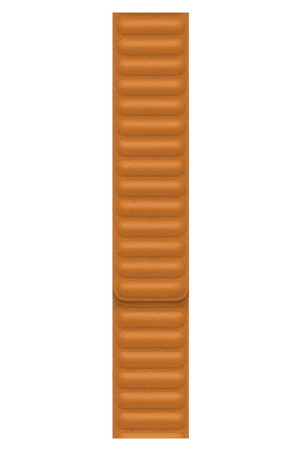 Curea Ceas Apple Watch California Leather Orange Peel - WATCHERS