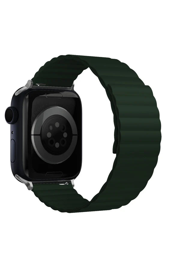 Curea Ceas Apple Watch Silicon Louis Green - WATCHERS