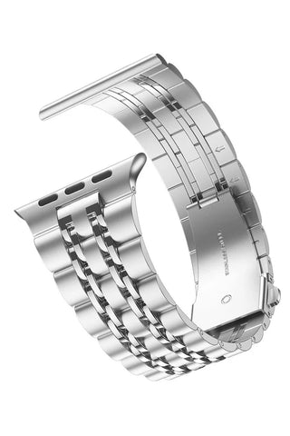 Curea Ceas Apple Watch Steel Acantha Silver - WATCHERS