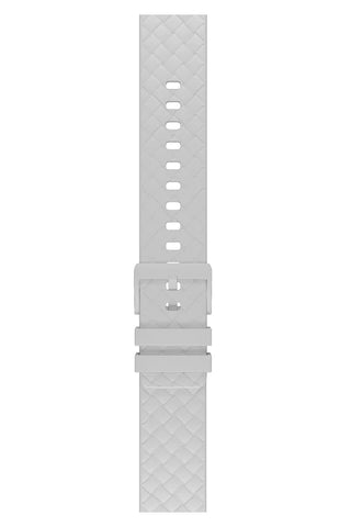 Curea Ceas Apple Watch Silicon Designo White - WATCHERS