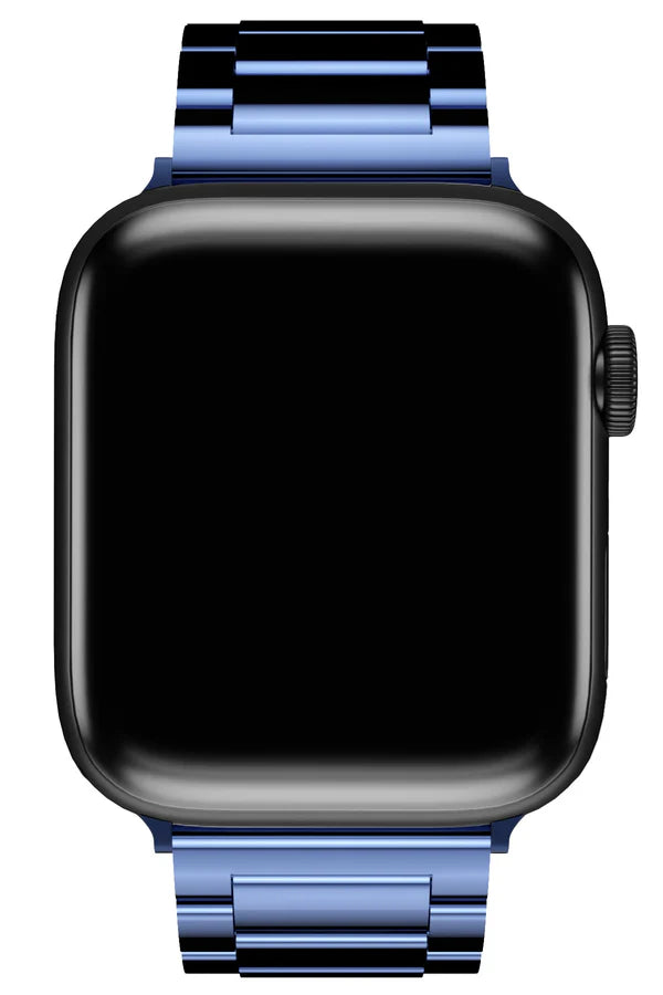 Curea Ceas Apple Watch Steel Gloss Blue - WATCHERS