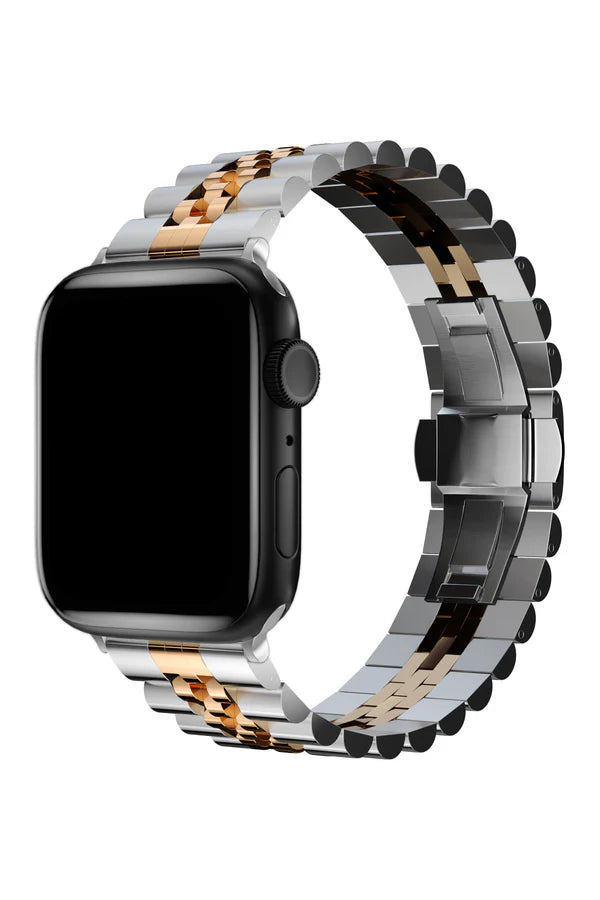 Curea Ceas Apple Watch Steel Regal Rose/Gold - WATCHERS