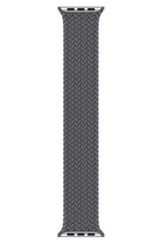 Curea Ceas Apple Watch Braided Jet Gray - WATCHERS