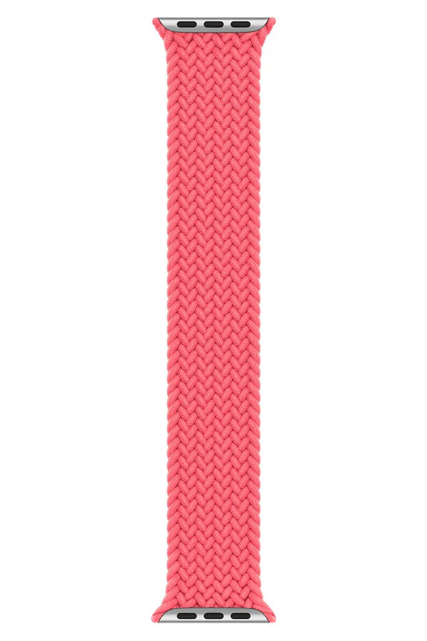 Curea Ceas Apple Watch Braided Coral Pink - WATCHERS