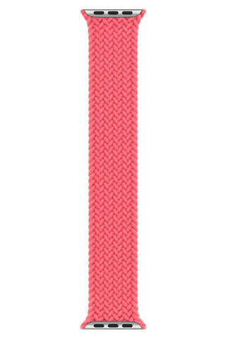 Curea Ceas Apple Watch Braided Coral Pink - WATCHERS