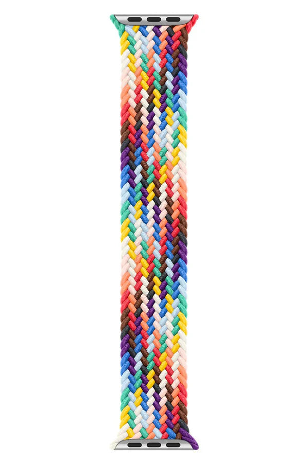 Curea Ceas Apple Watch Braided Rainbow - WATCHERS