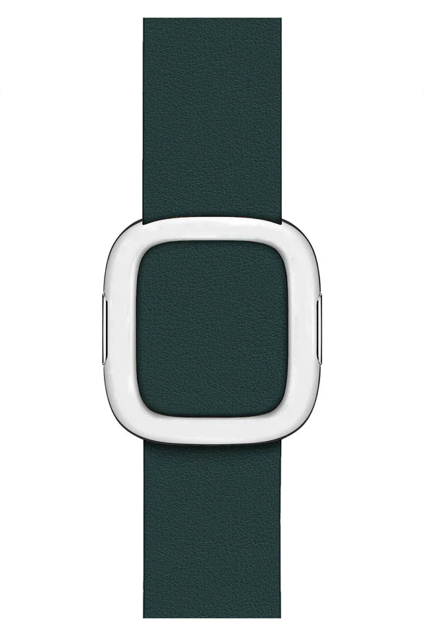 Curea Ceas Apple Watch Leather Harmony Green - WATCHERS