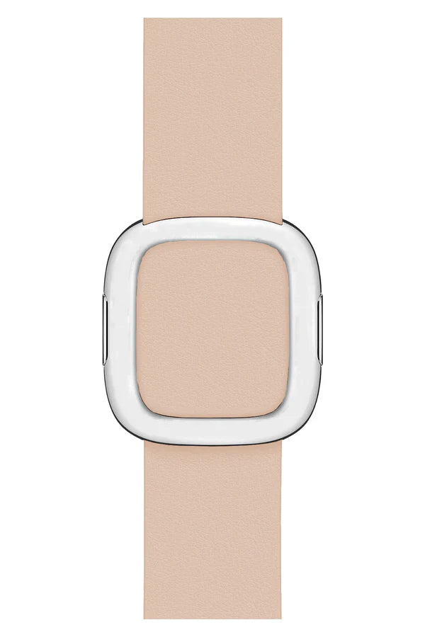 Curea Ceas Apple Watch Leather Harmony Cream - WATCHERS