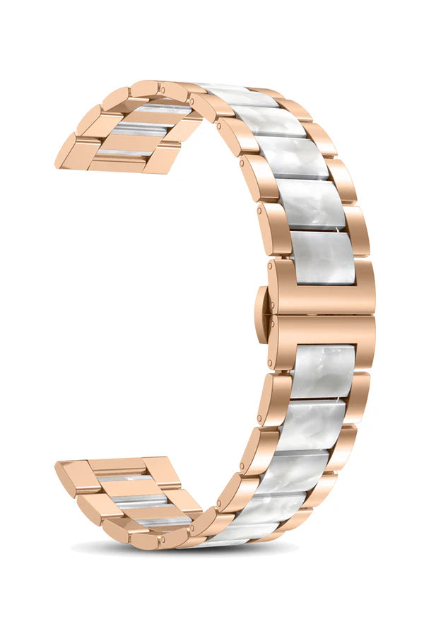 Curea Ceas Apple Watch Steel Qara White - WATCHERS