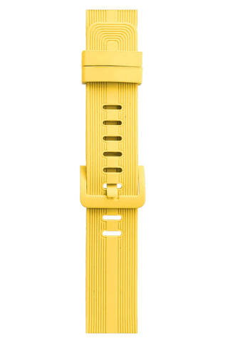 Curea Ceas Apple Watch Silicon Linea Yellow - WATCHERS