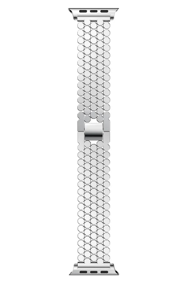 Curea Ceas Apple Watch Steel Thalassa Silver - WATCHERS