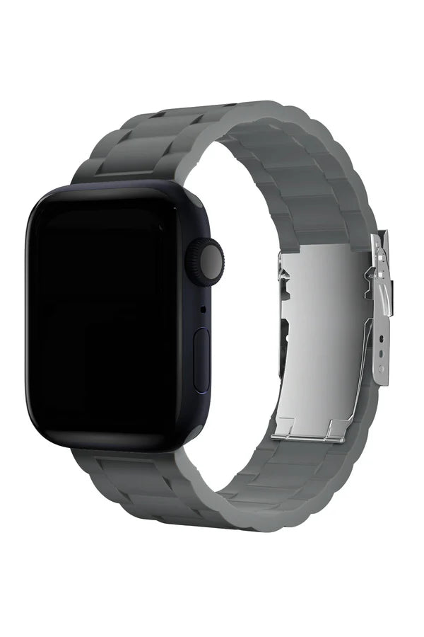 Curea Ceas Apple Watch Silicon Buckle Gray - WATCHERS