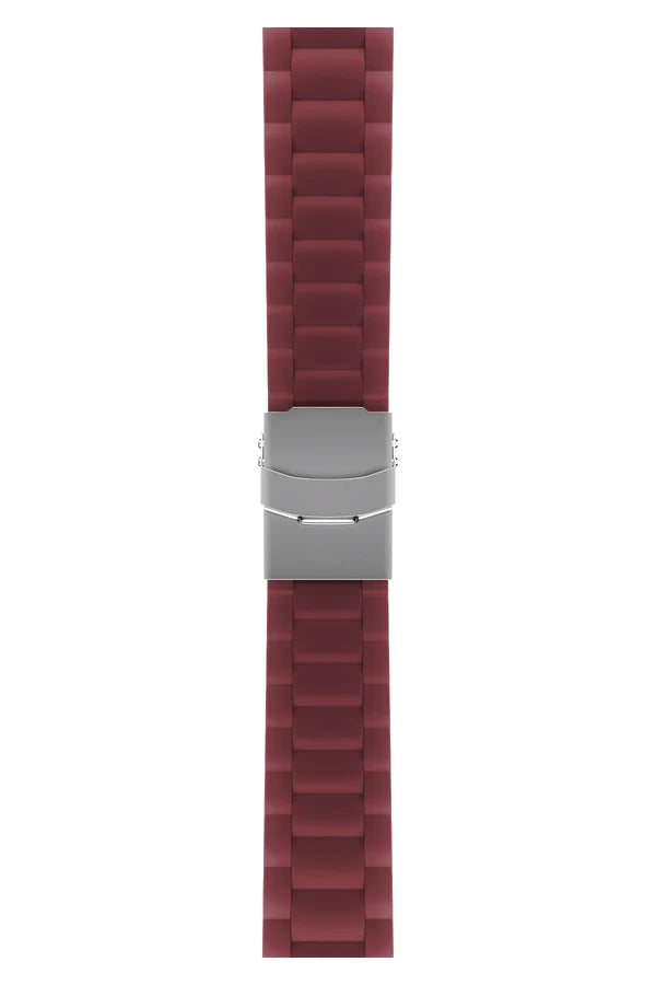 Curea Ceas Apple Watch Silicon Buckle Cordovan - WATCHERS