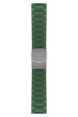 Curea Ceas Apple Watch Silicon Buckle Green - WATCHERS