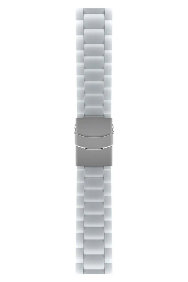 Curea Ceas Apple Watch Silicon Buckle White - WATCHERS