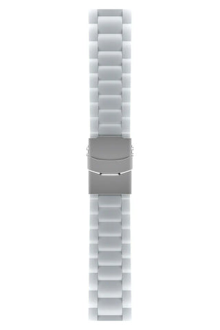 Curea Ceas Apple Watch Silicon Buckle White - WATCHERS