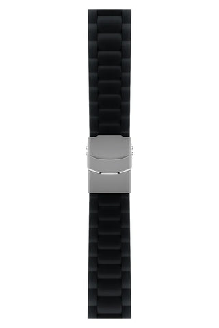 Curea Ceas Apple Watch Silicon Buckle Black - WATCHERS