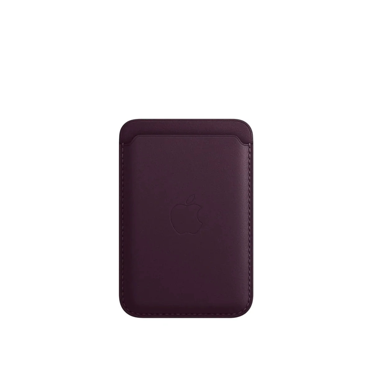 Portofel Apple din Piele pentru iPhone cu MagSafe Dark Cherry - WATCHERS