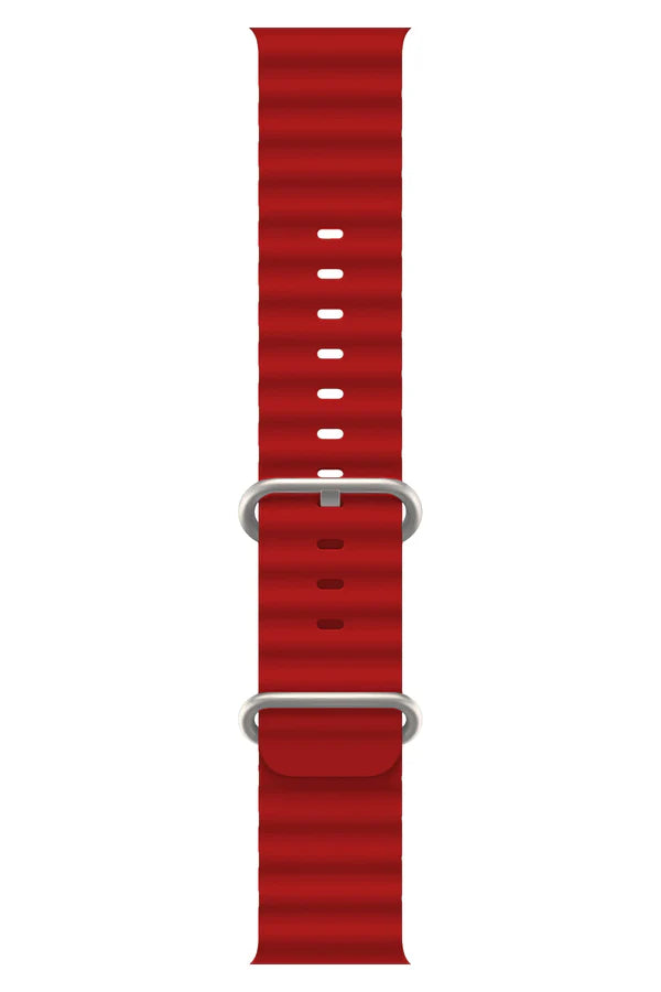 Curea Ceas Apple Watch Silicon Ocean Red - WATCHERS
