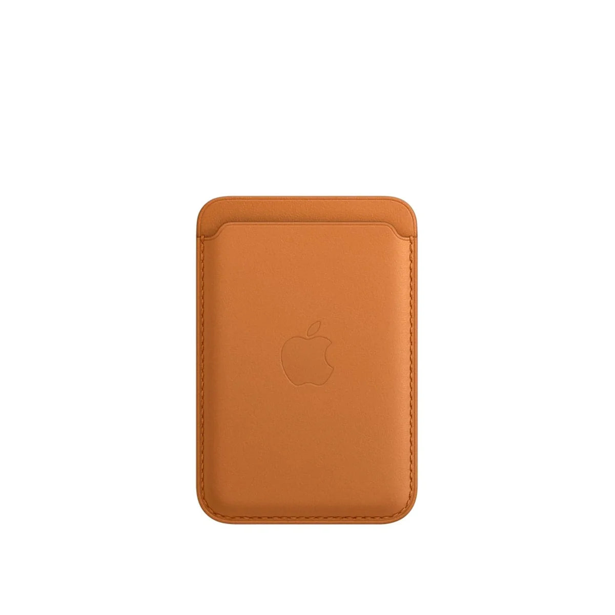Portofel Apple din Piele pentru iPhone cu MagSafe Golden Brown - WATCHERS
