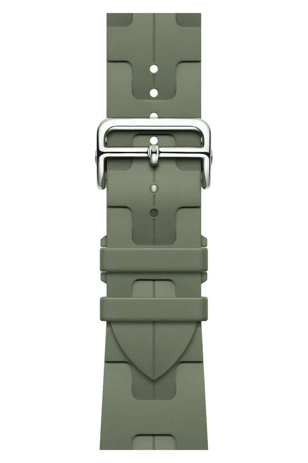 Curea Ceas Apple Watch Silicon Rugged Olive Green - WATCHERS