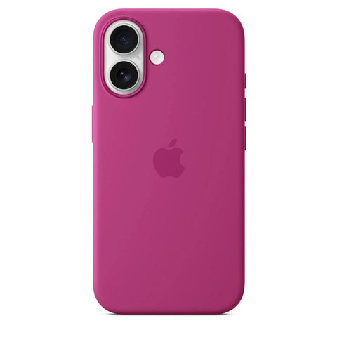 Husa iPhone MagSafe din Silicon pentru iPhone 16 Plus Fuchsia - WATCHERS