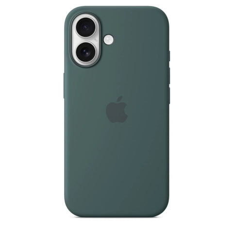 Husa iPhone MagSafe din Silicon pentru iPhone 16 Plus Lake Green - WATCHERS