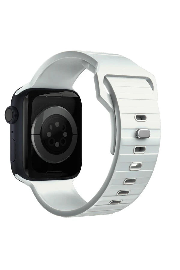 Curea Ceas Apple Watch Silicon Miami White - WATCHERS