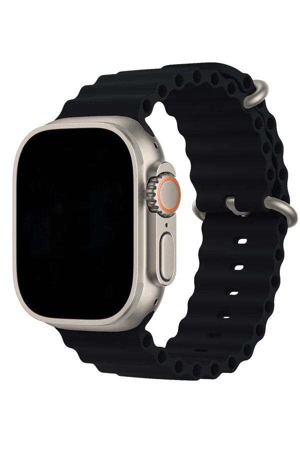 Curea Ceas Apple Watch Silicon Ocean Black - WATCHERS