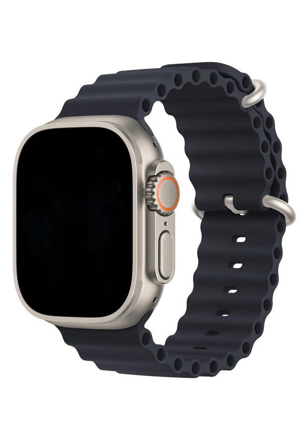 Curea Ceas Apple Watch Silicon Ocean Midnight - WATCHERS
