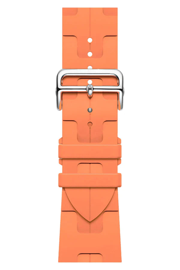 Curea Ceas Apple Watch Silicon Rugged Orange - WATCHERS