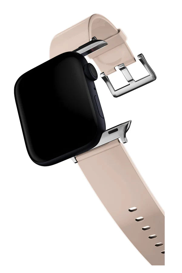 Curea Ceas Apple Watch Silicon Velura Sand - WATCHERS