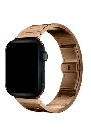 Curea Ceas Apple Watch Steel Royal Tearose - WATCHERS