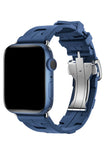 Curea Ceas Apple Watch Silicon Rugged Blue - WATCHERS